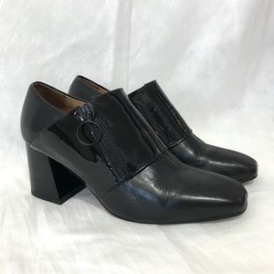 Fluevog Tasty Vogs Annette side-zip heel